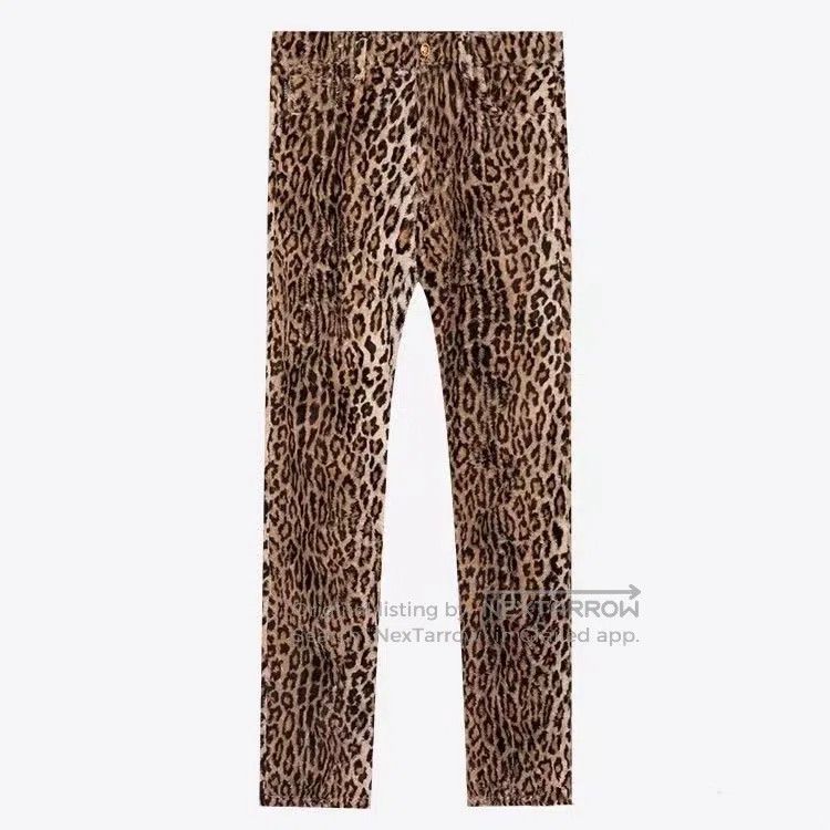 Versace Versace Medusa mink slacks Size US 32 / EU 48 - 1 Thumbnail