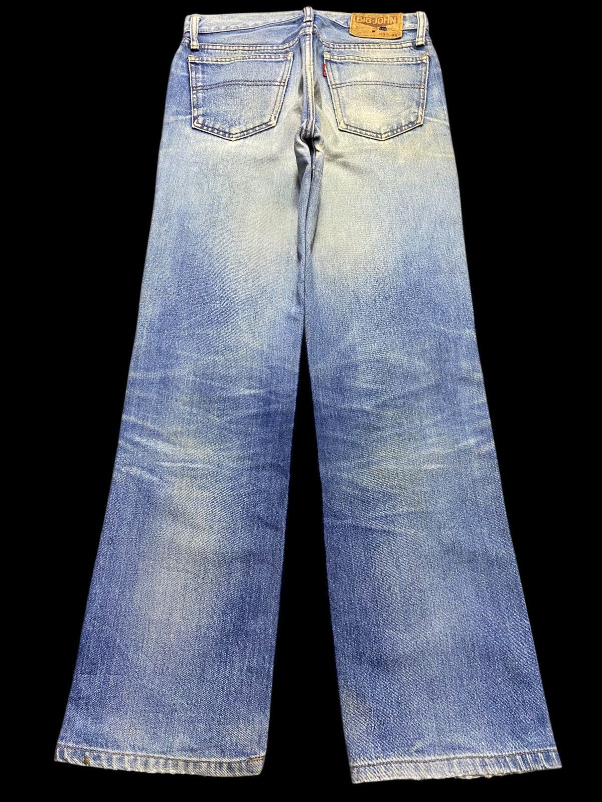 Big John Vintage Big John Mud Wash Distressed Loose Jeans Size US 29 - 2 Thumbnail