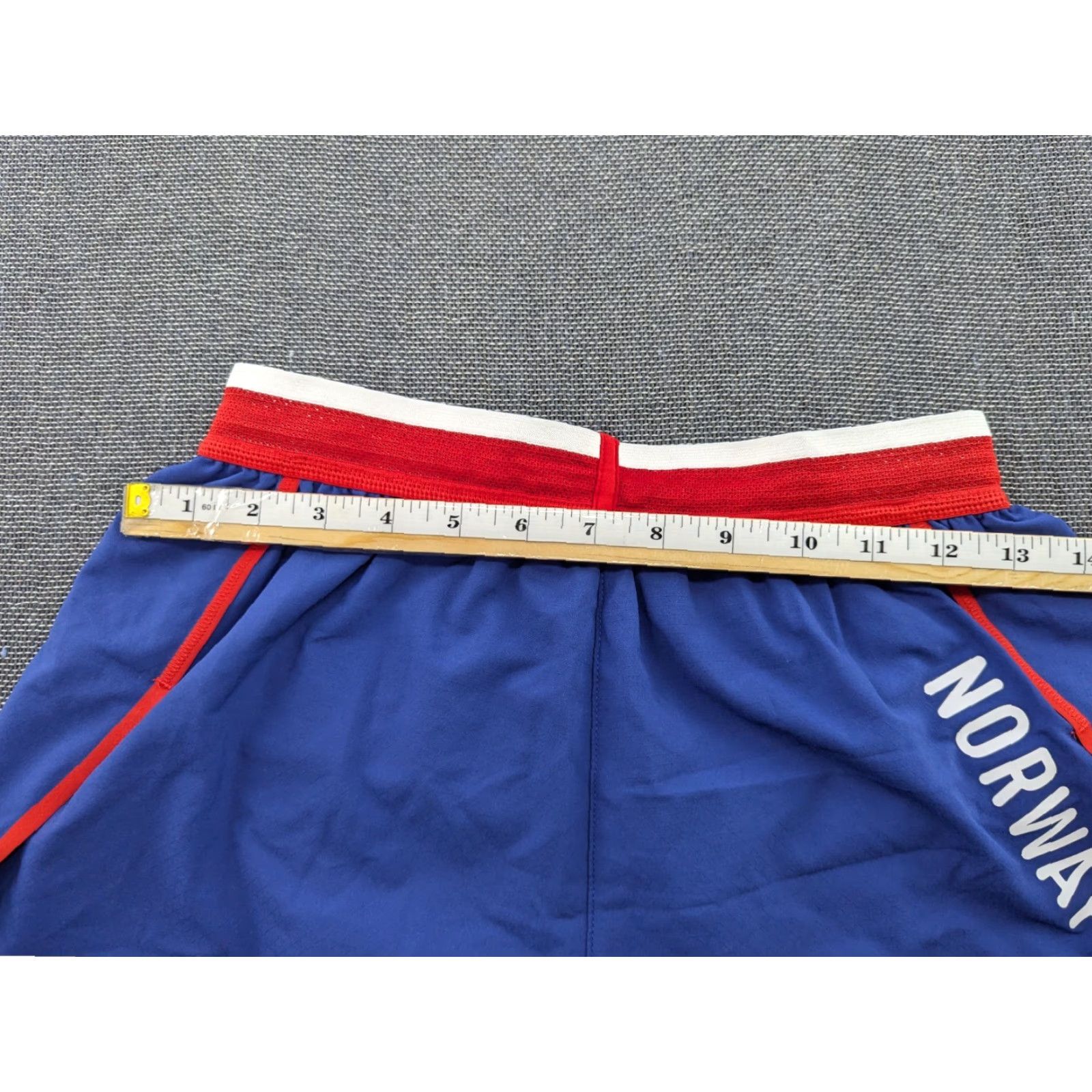Puma PUMA Norway Olympic Team 2024 Womens Shorts Small Blue Track & Field Drawstrings Shirt? Size 28" / US 6 / IT 42 - 6 Thumbnail