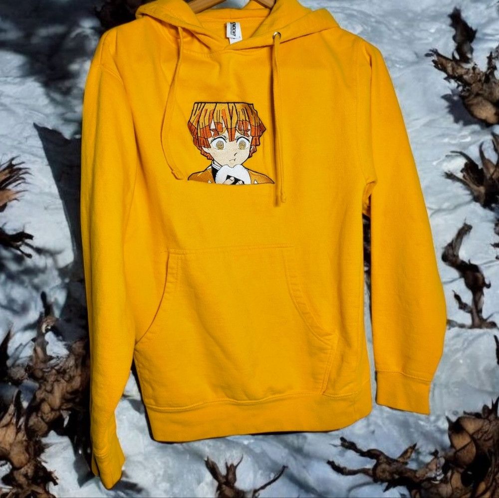 Other Independent TC S Yellow Zenitsu Demon Slayer Embroidered Ho Size US S / EU 44-46 / 1 - 1 Thumbnail