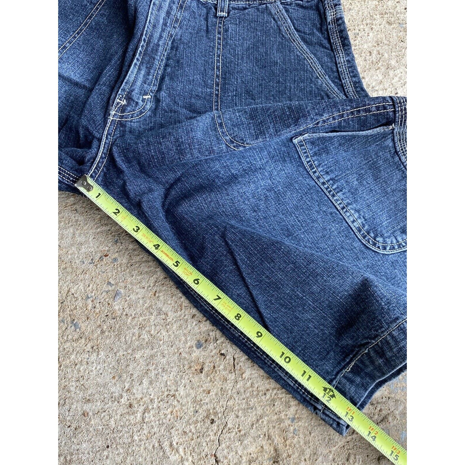 Levi's Vintage LEVIS Carpenter Jean Jorts 33 Denim Baggy Shorts Size US 33 - 13 Thumbnail