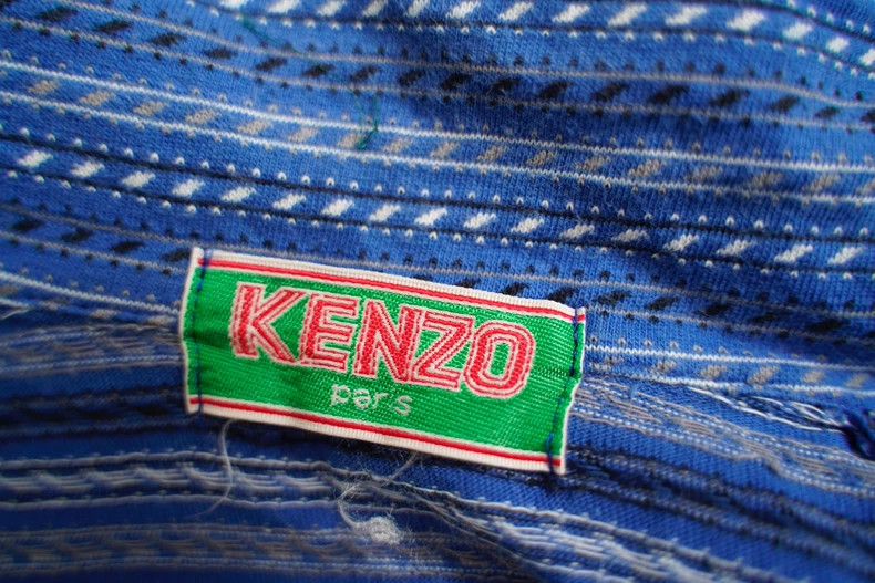 Kenzo KENZO Blue striped cotton thin coat vintage Size M / US 6-8 / IT 42-44 - 7 Thumbnail