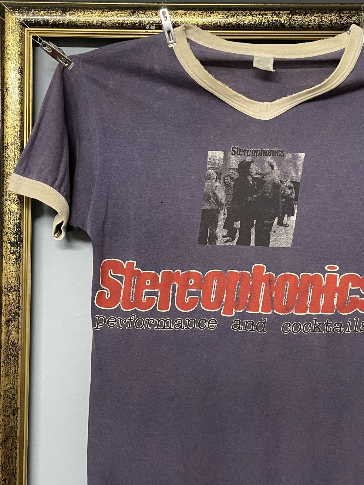 Vintage Vintage 1999 Stereophonics Perfromance&Coctails DistressTee Size US S / EU 44-46 / 1 - 3 Thumbnail