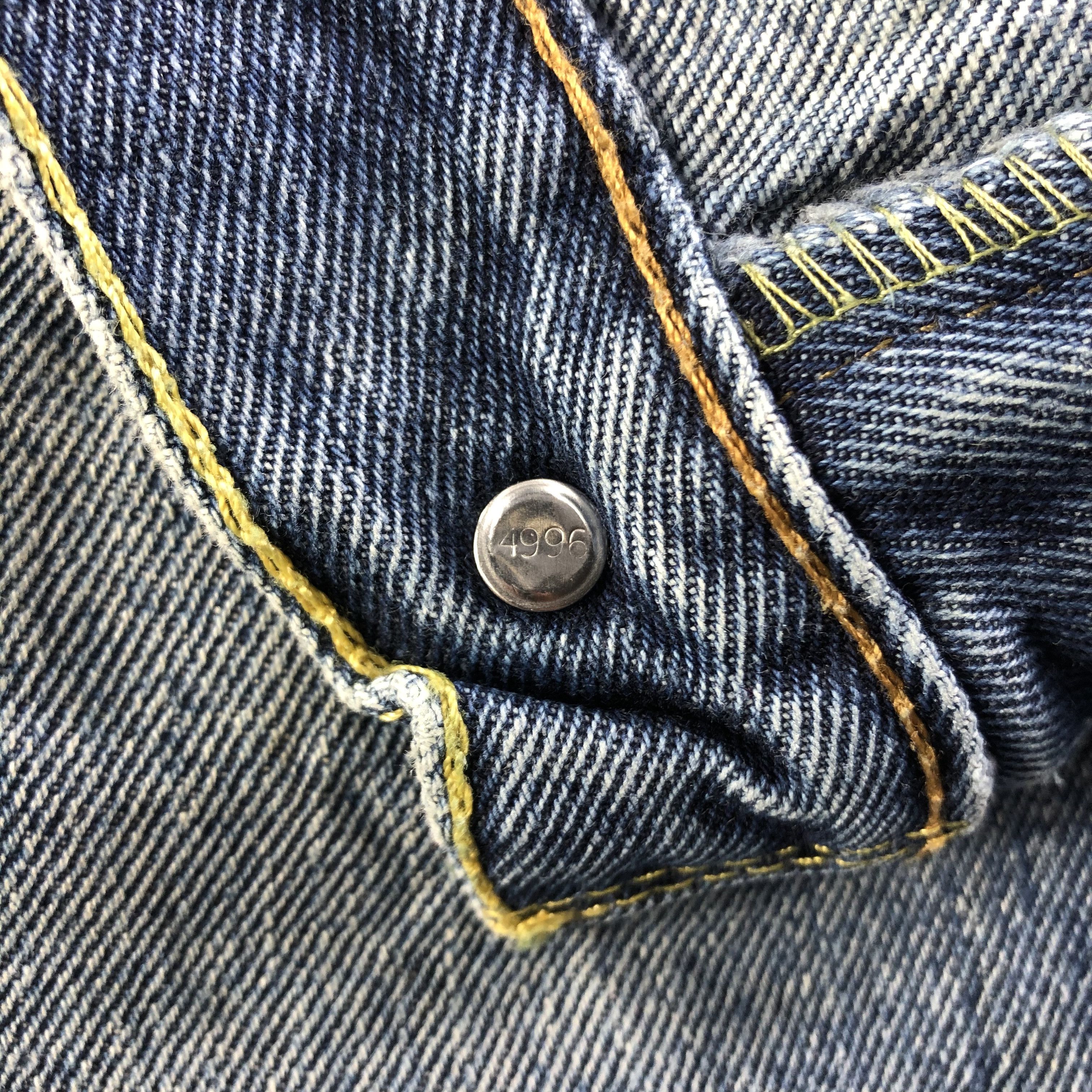 Levi's Vintage Blue Wash Levis 550 Jeans-J3228 Size US 35 - 13 Thumbnail
