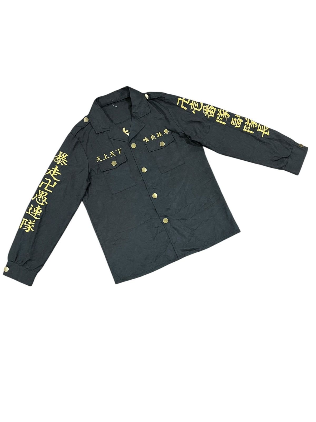 Anime Japanese Anime Tokyo Manji Gang Outerwear Snap Button Shirts Size US M / EU 48-50 / 2 - 14 Thumbnail