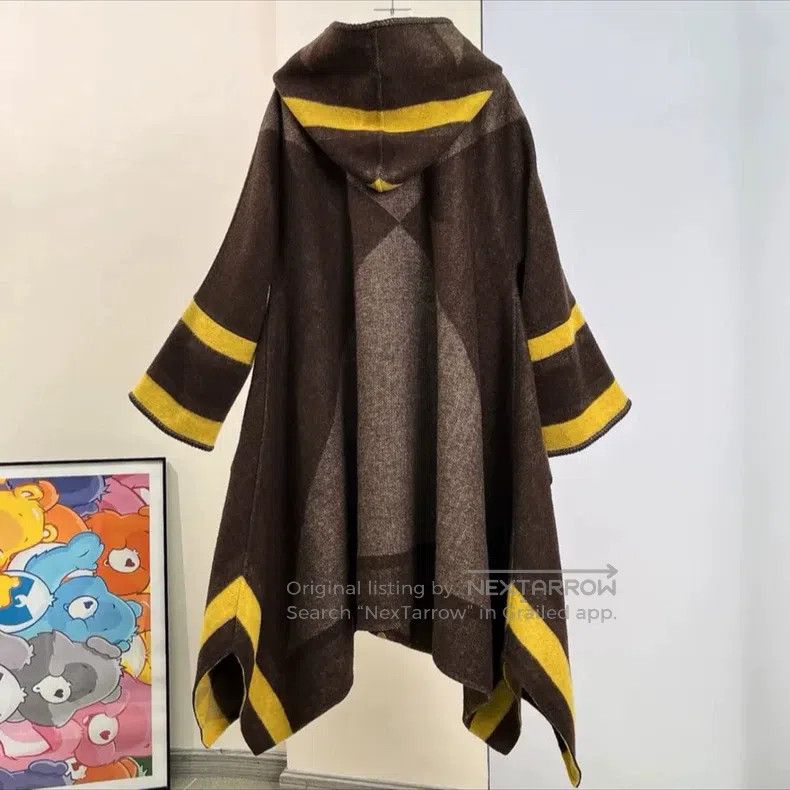 Hermes Hermes Woolen cloak jacket Size XXS / US 00 / IT 34 - 2 Thumbnail