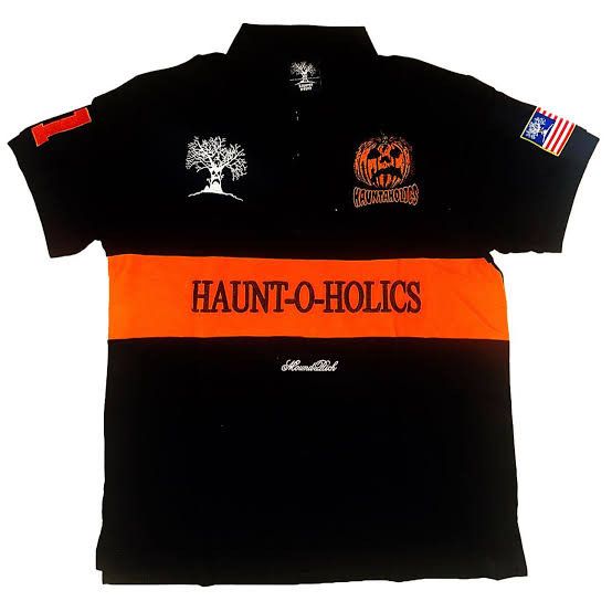 Haunted Mound 3XL Haunted Mound Black Polo | Grailed