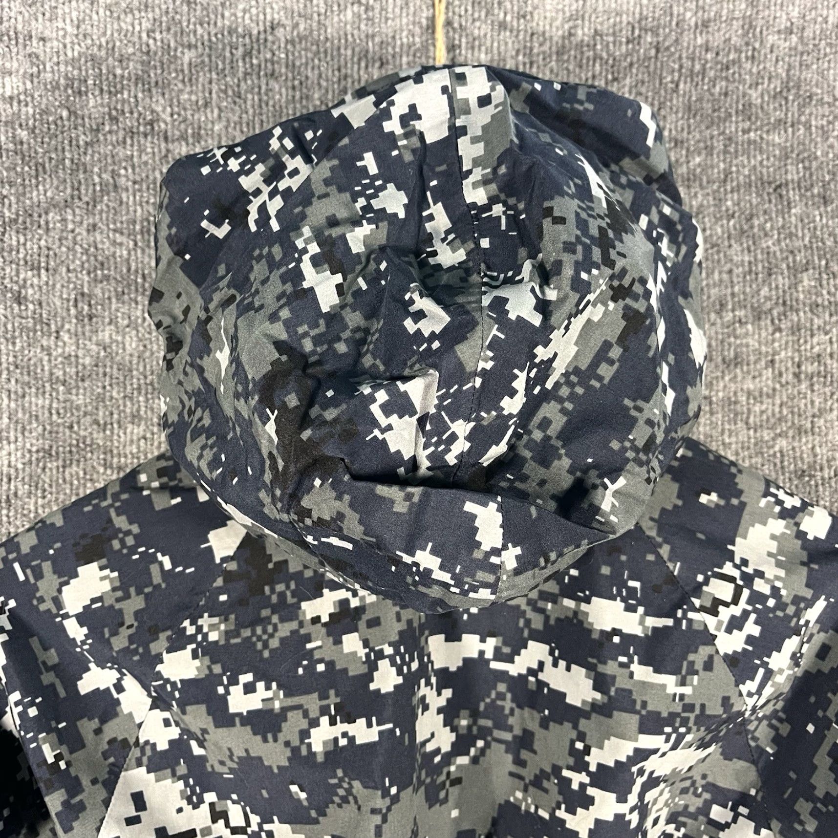 Parka Us Navy Blue Digital Camo US Navy Jacket USN Blue Digital 