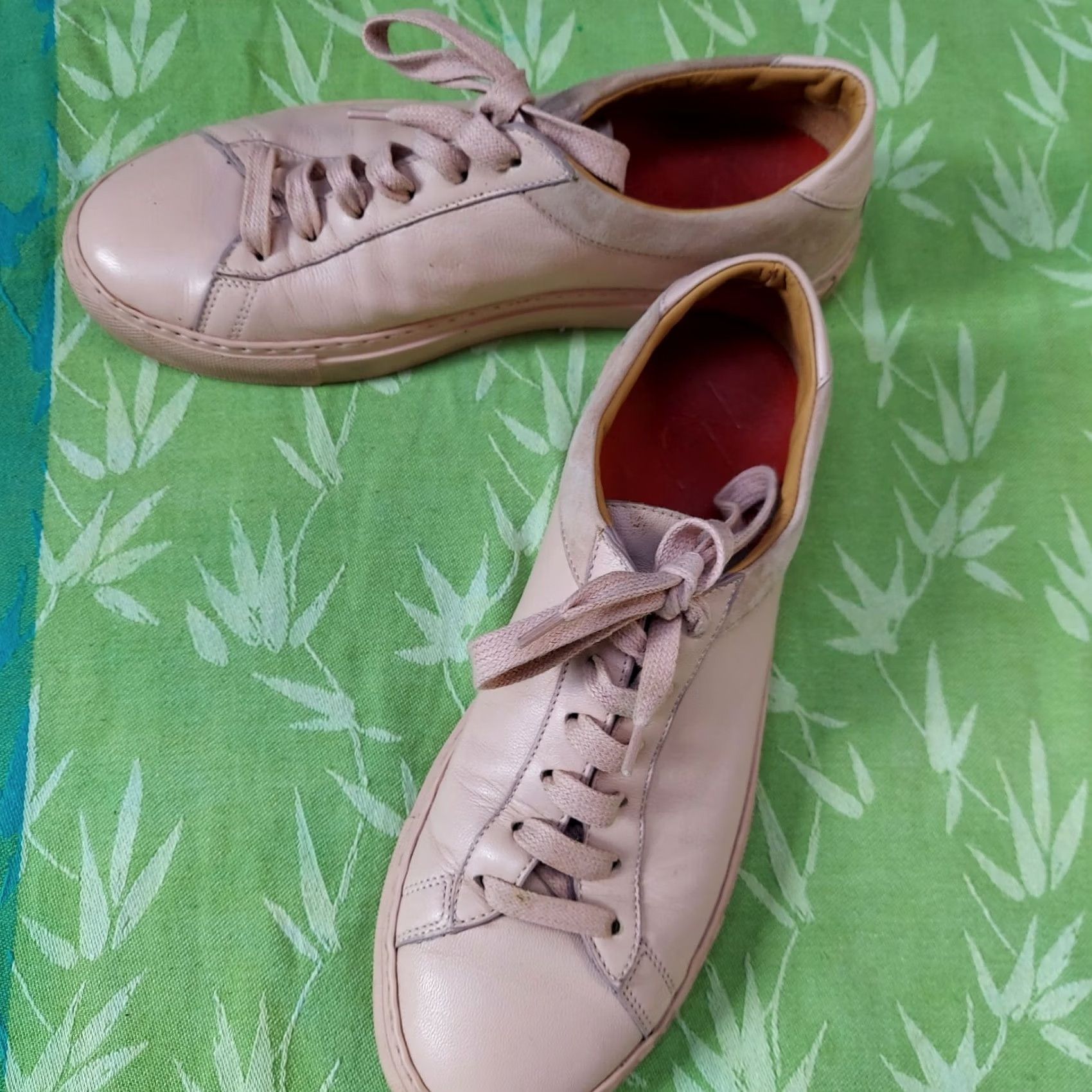 Koio Koio Collective Womens Vera Pelle Leather Sneakers Pink Size 39 Made in Italy Size US 9 / IT 39 - 3 Thumbnail