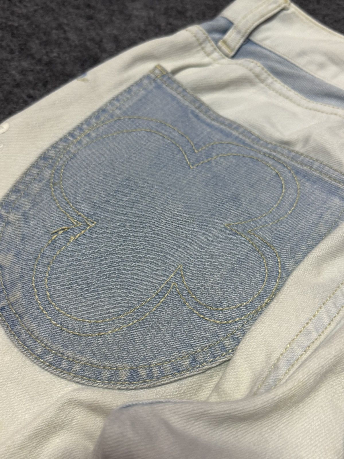Issey Miyake TSUMORI CHISATO Issey Miyake Hybrid Hippie Light Jeans Size US 30 / EU 46 - 15 Thumbnail