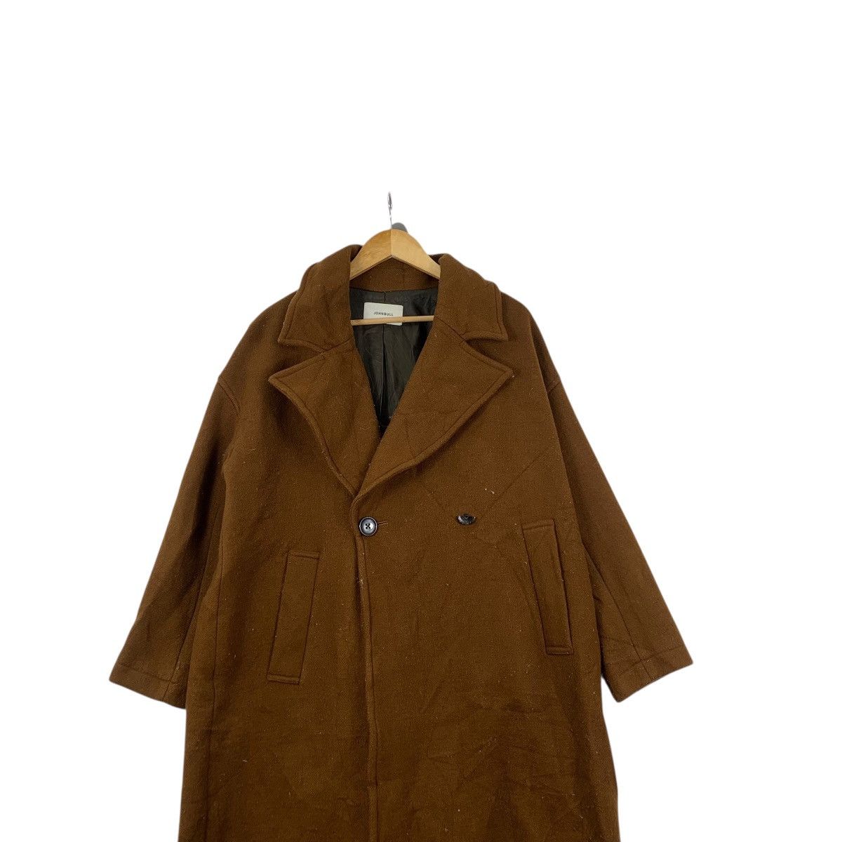 Johnbull JOHNBULL JAPAN Double Breasted Peacoat Trench Coat Jacket Size XXL / US 16-18 / IT 52-54 - 2 Thumbnail