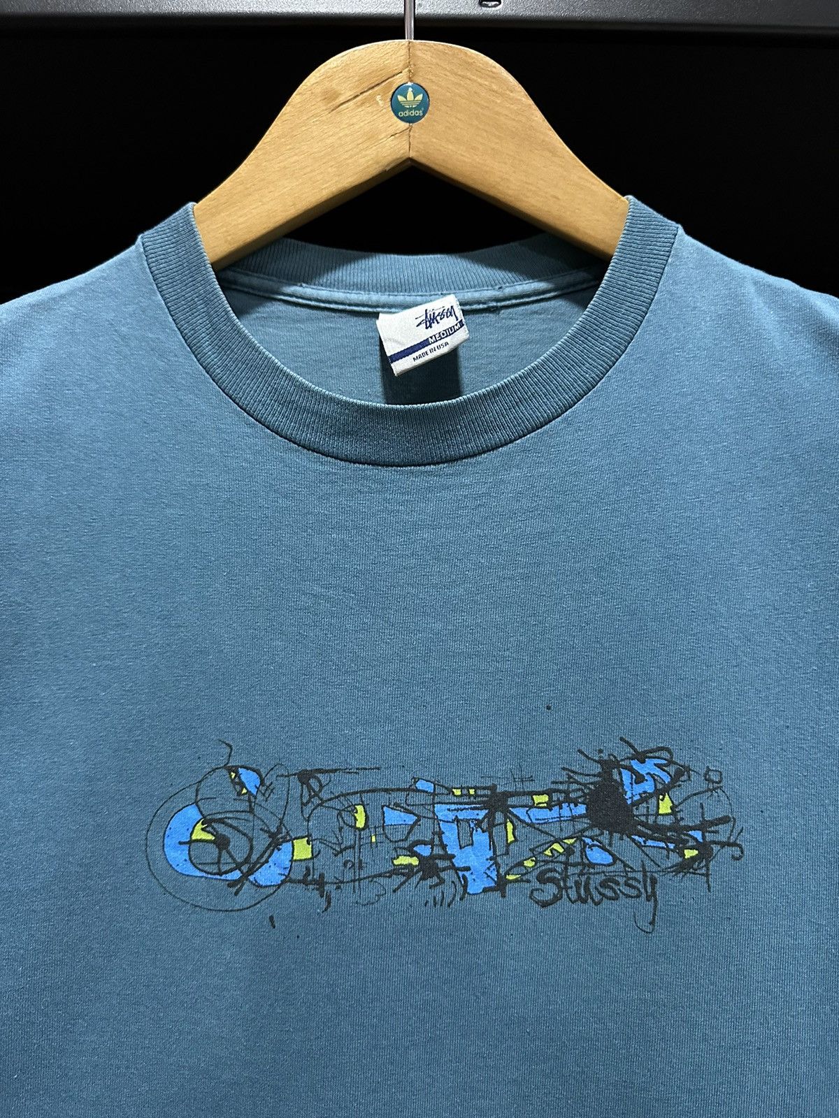 Stussy Vintage 90s Stussy Skateboard Single Stitch Tee Size US M / EU 48-50 / 2 - 2 Thumbnail