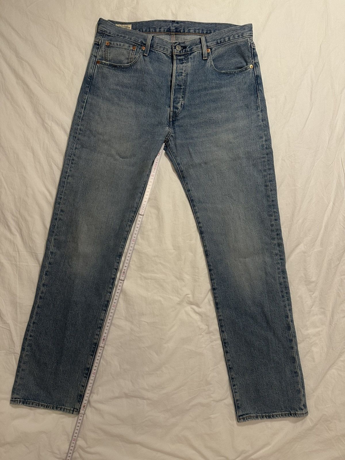 Levi's 501 Jeans W34 L34 Blue Size US 34 / EU 50 - 1 Thumbnail