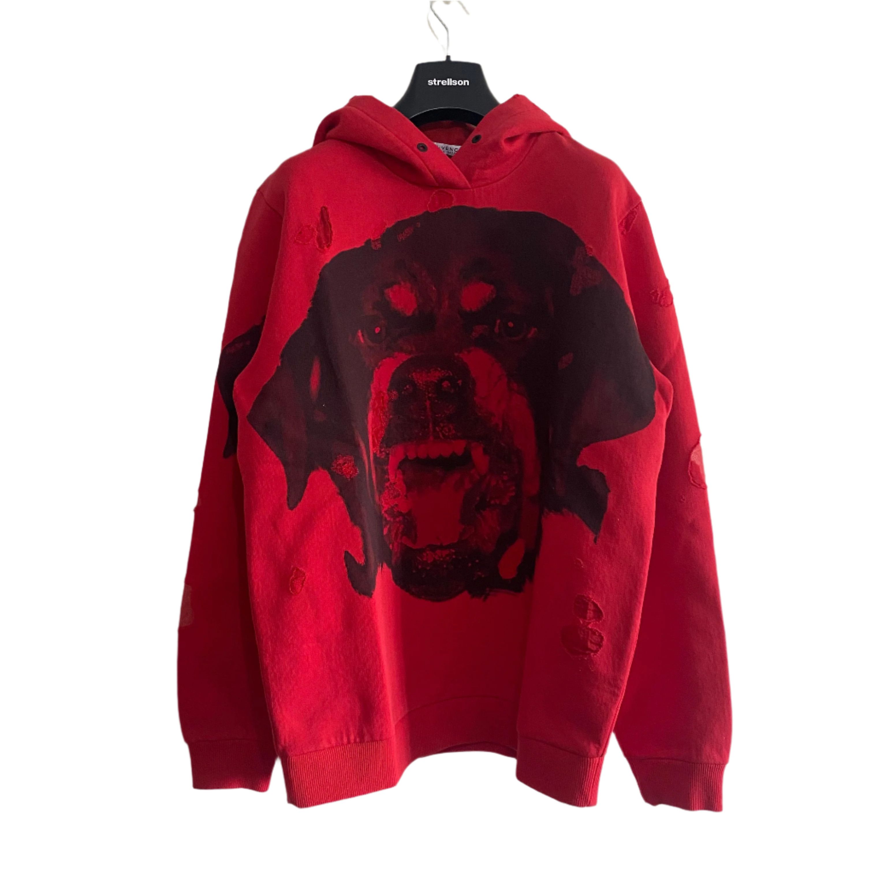 Graphic Hoodies Hoodie Rottweiler Oversized Rottweiler Graphic