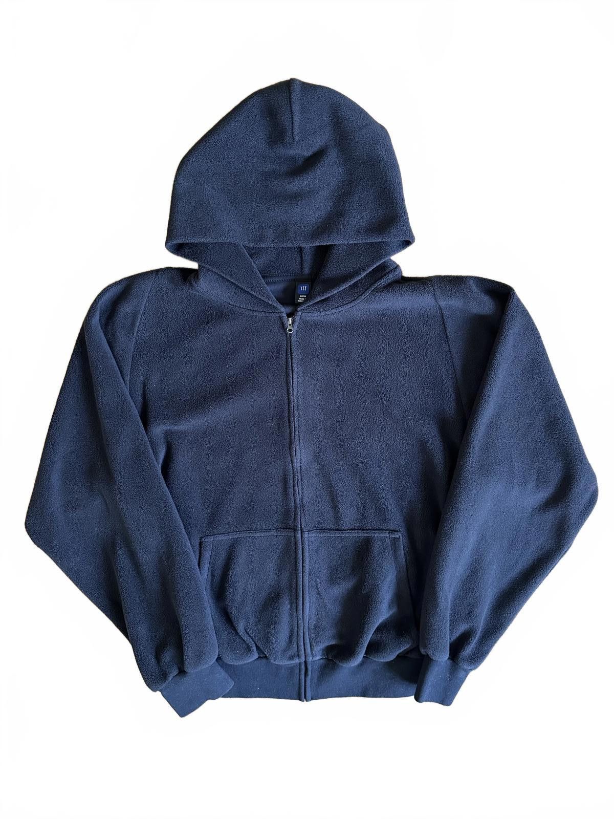 Yeezy YZY GAP ZIP HOODIE ネイビー M Yeezy x Gap Unreleased Zip Sweatshirt Hoodie Navy Men's