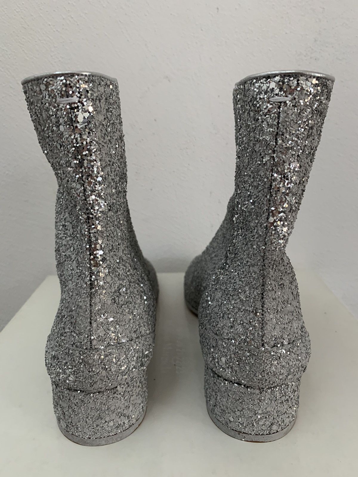 Maison Margiela Maison Margiela Silver Tabi Boots Size US 6.5 / IT 36.5 - 16 Thumbnail