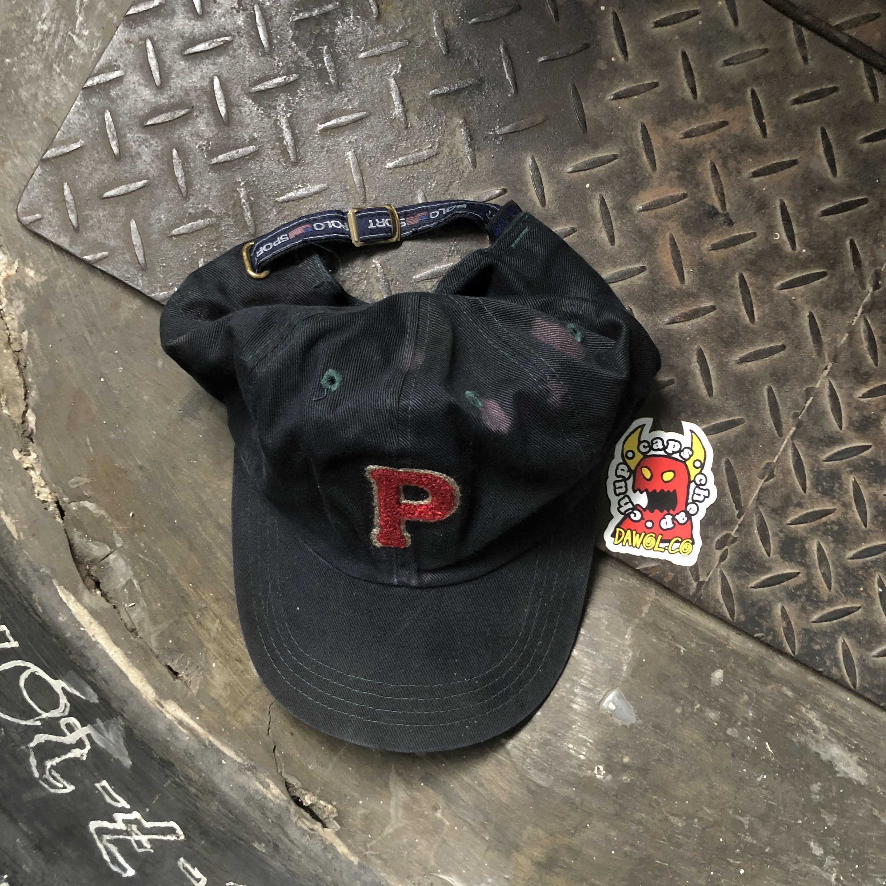 Polo Ralph Lauren Vintage Polo Sport Ralph Lauren Simple Logo Sunfading Tiedye Size ONE SIZE - 1 Thumbnail