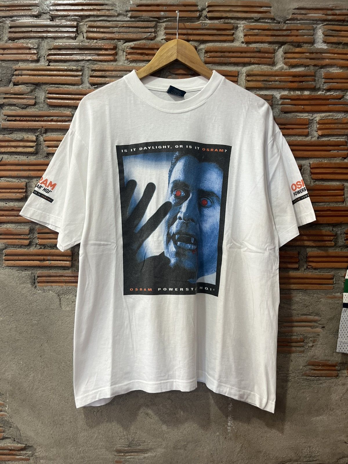 Vintage Vintage OSRAM ? Dracula promo Company 90’s Tshirt Size US L / EU 52-54 / 3 - 2 Thumbnail