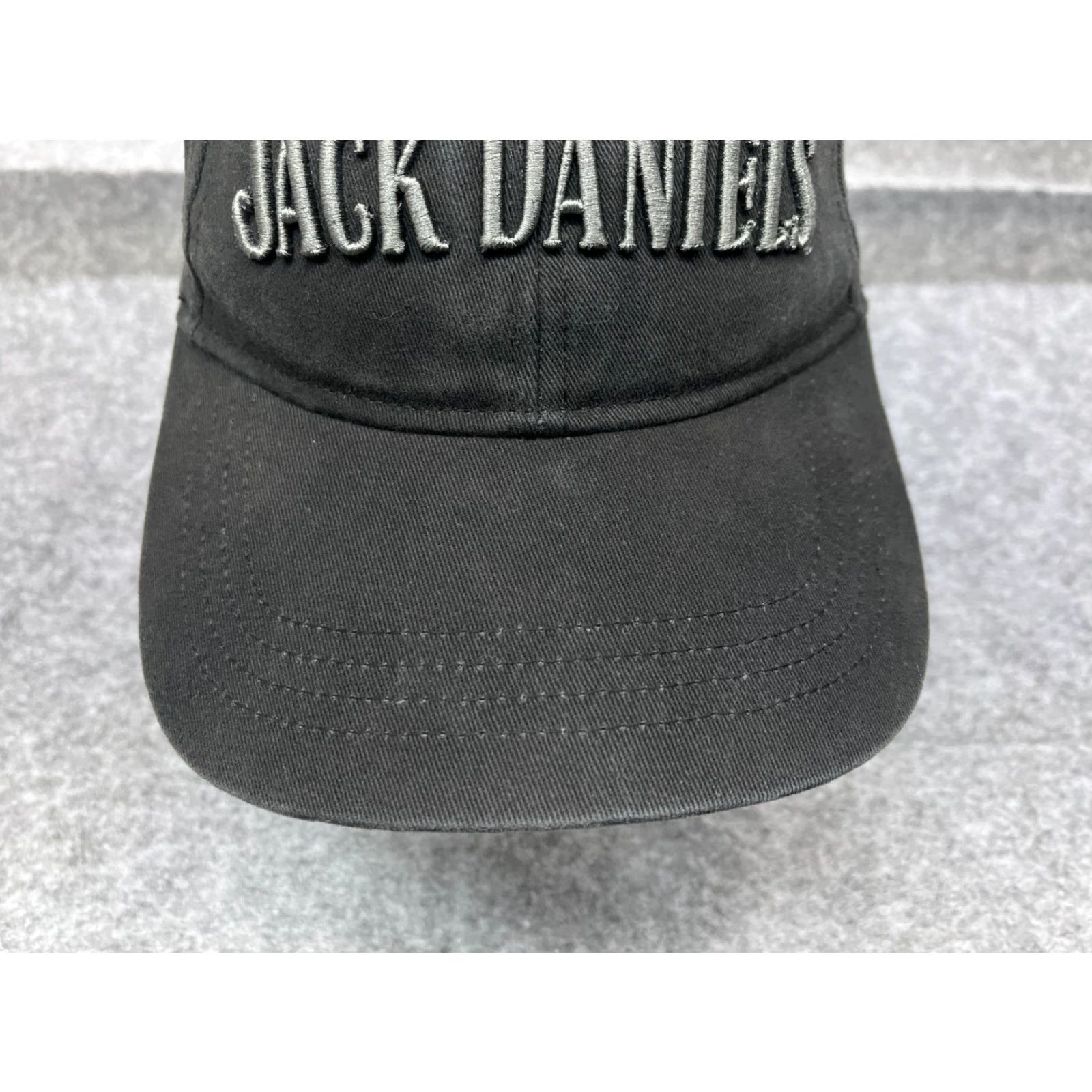Vintage Jack Daniel's Hat Cap Strap Back Adult One Size Black Cotton Tennessee Whiskey Baseball Cap Mens One Size Black Cotton Logo Outdoor Whiskey Hat Cap Size ONE SIZE - 3 Thumbnail