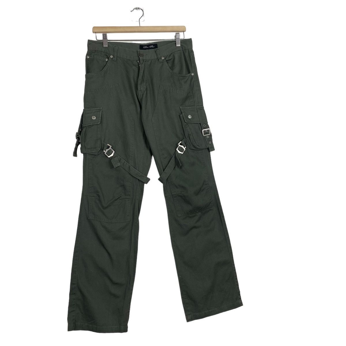 Japanese Brand Punk Style Bike&star bondage pant Size US 30 / EU 46 - 3 Thumbnail