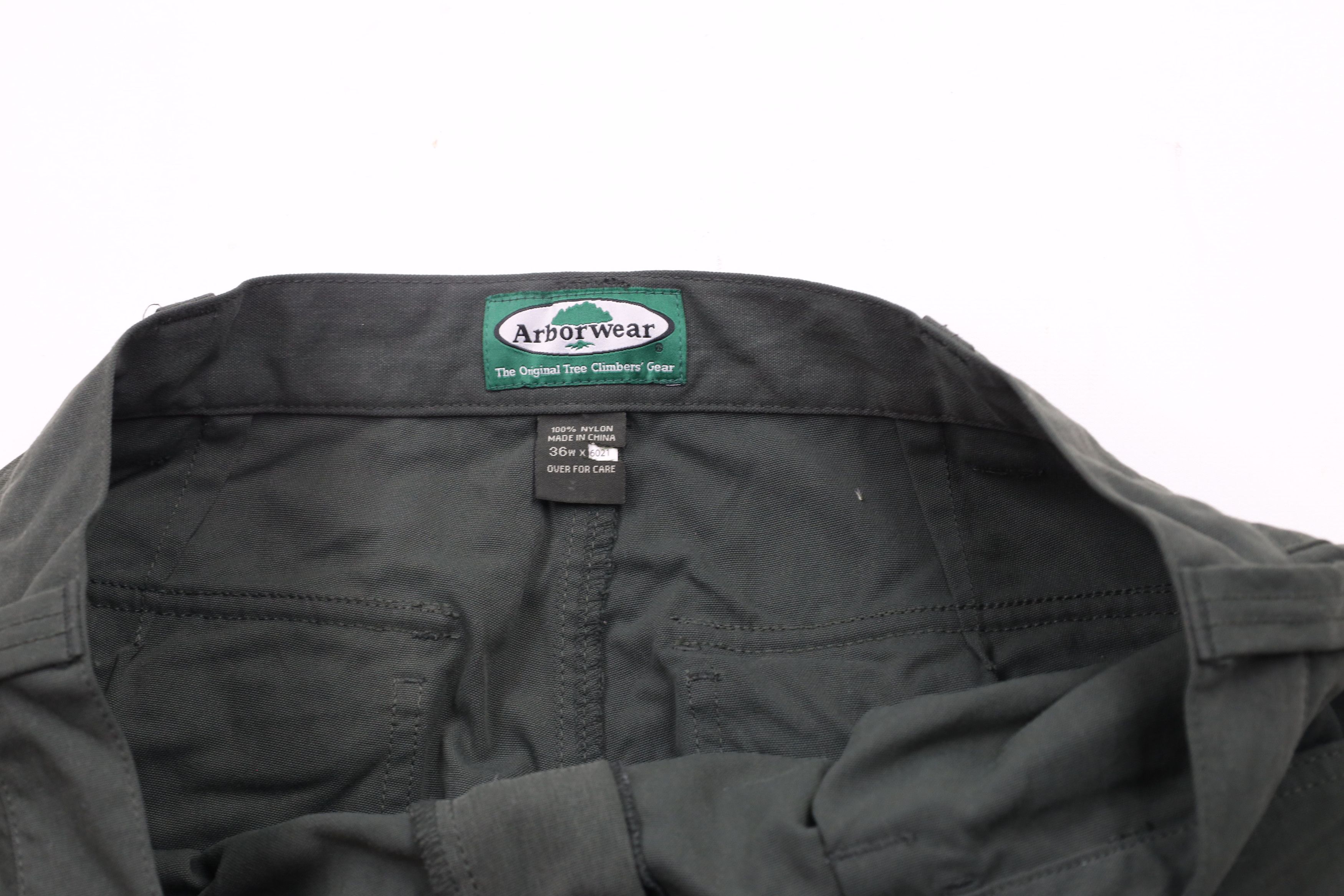 Vintage Arborwear Double Knee Tree Climbing Cargo Pants Green Size US 36 / EU 52 - 9 Thumbnail