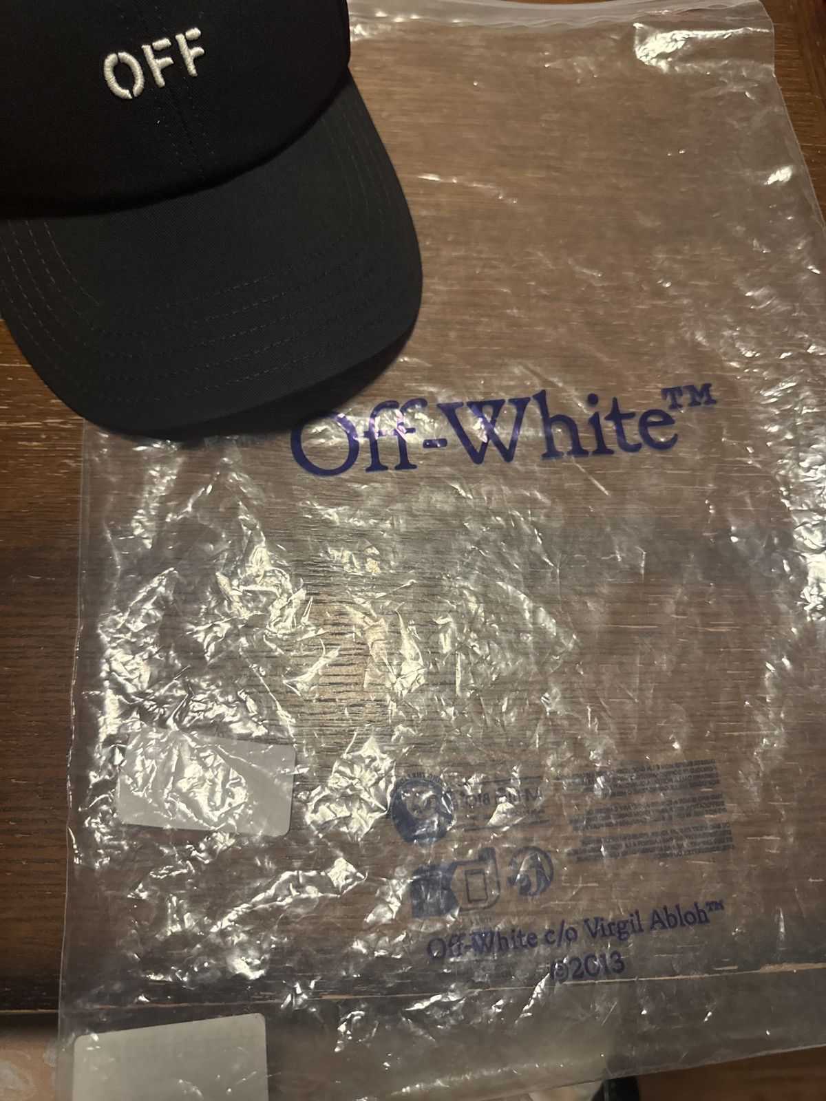 Off-White Off-White Off Stamp Drill Baseball Cap | Black Size ONE SIZE - 8 Thumbnail