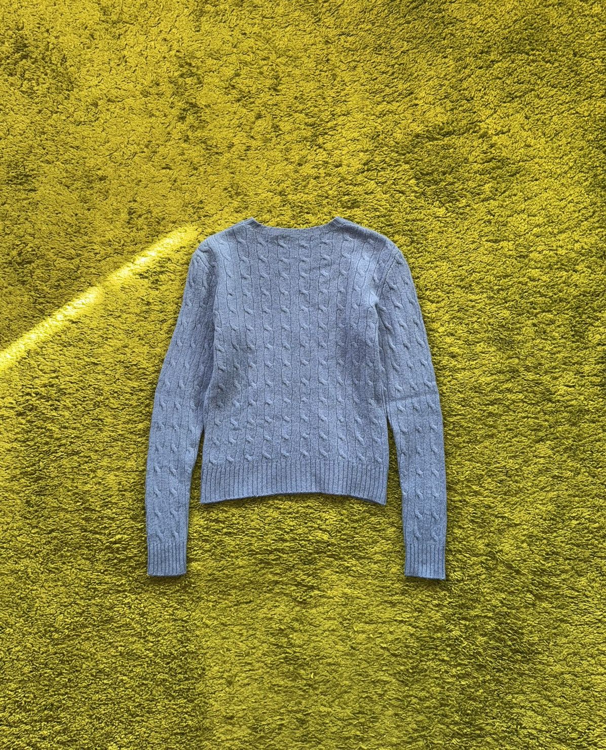 Polo Ralph Lauren Ralph Lauren 100% wool cable knit sweater Size S / US 4 / IT 40 - 2 Thumbnail