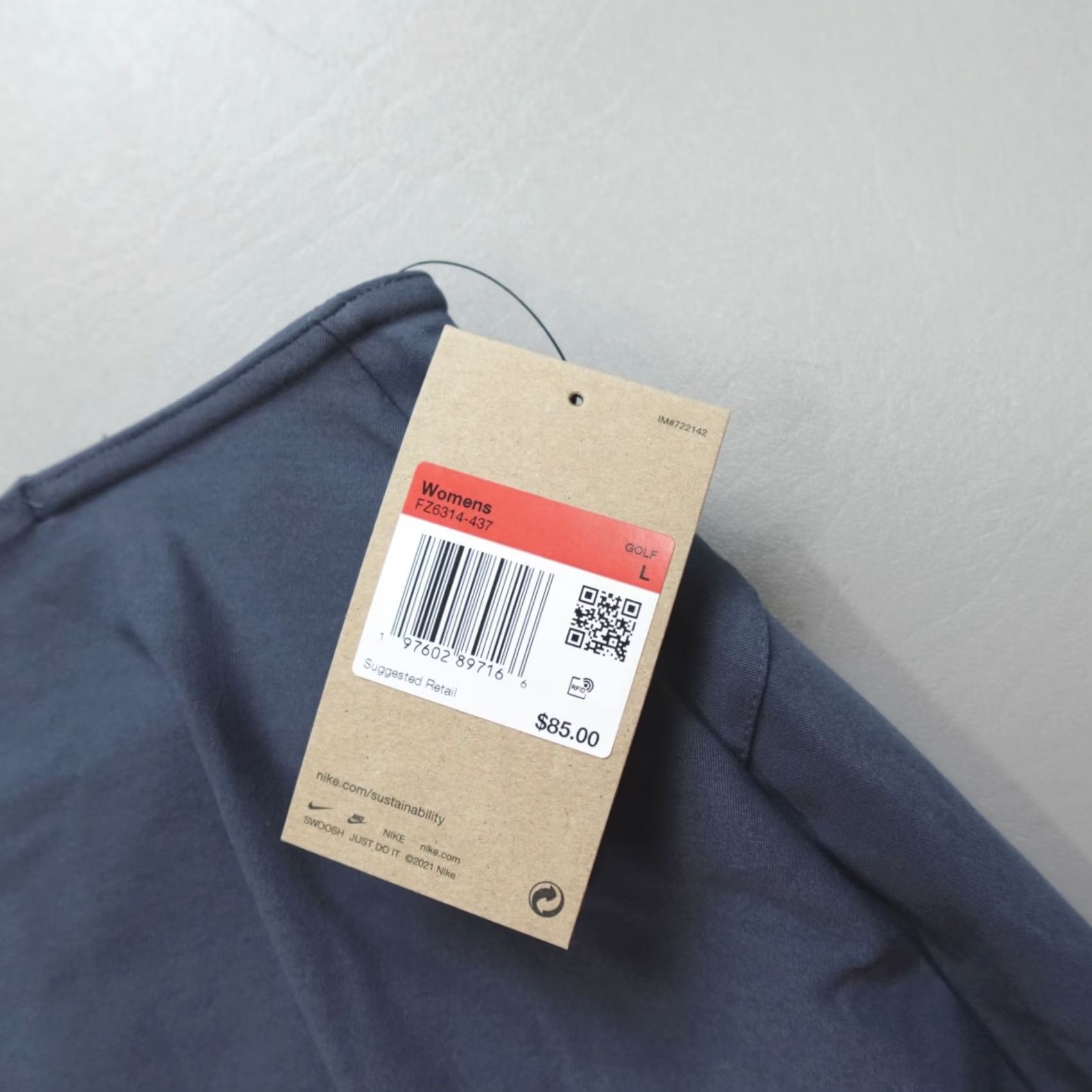 Nike Nike Golf Tennis Skort Skirt Lined Blue Gray Women’s L Color Blue Skort Athletic 90s? Size 36" / US 14 / IT 50 - 3 Thumbnail
