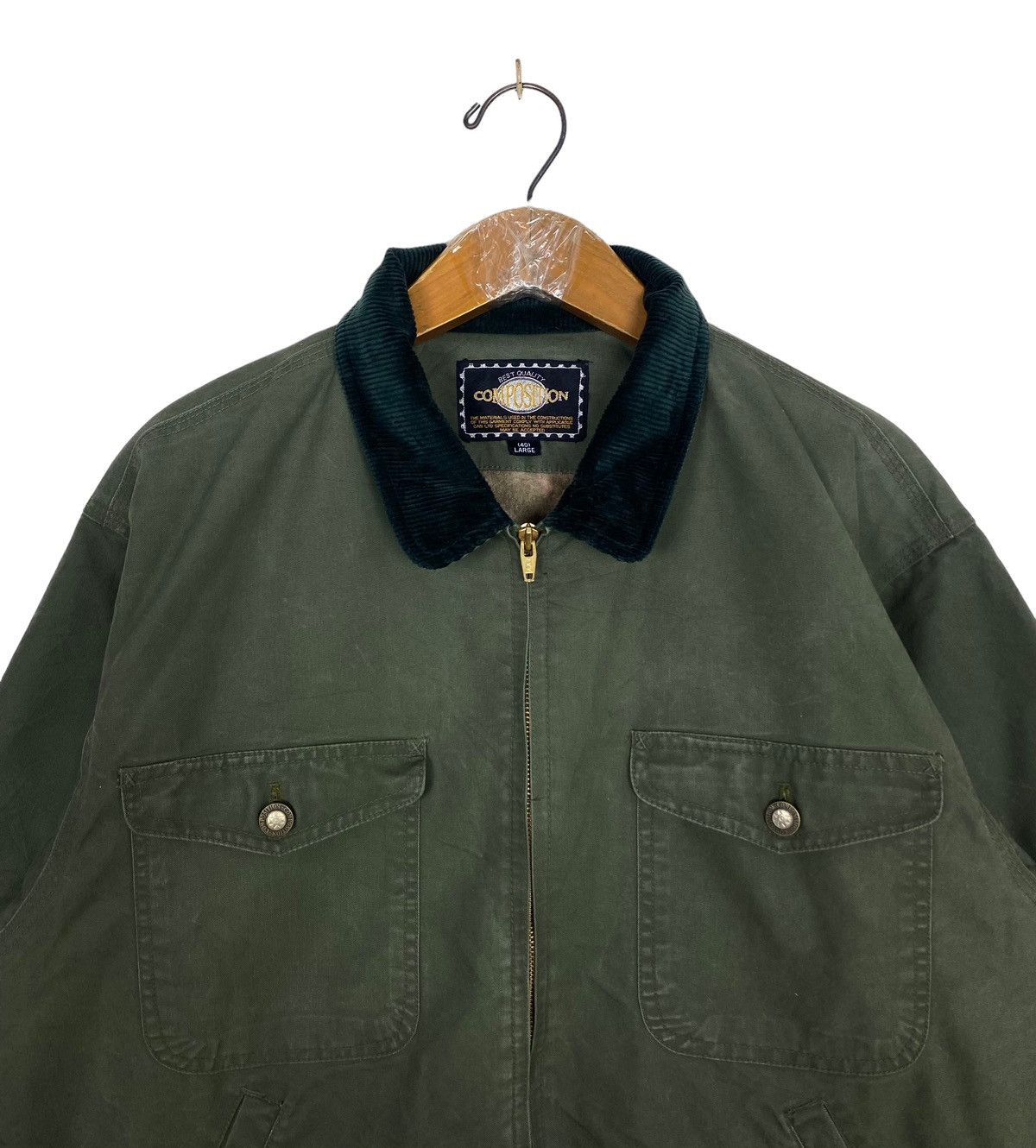 Vintage Rare‼️ Vintage Composition Japan Workwear Jacket Size US L / EU 52-54 / 3 - 5 Thumbnail