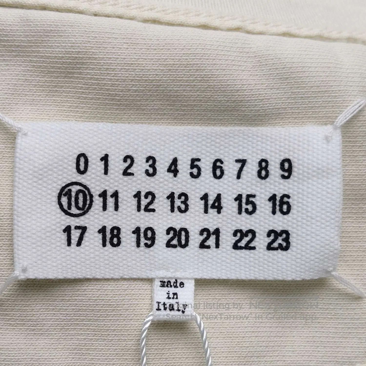 Maison Margiela Maison Margiela Cotton Crewneck Long-Sleeve Sweatshirt L. Size US L / EU 52-54 / 3 - 5 Thumbnail