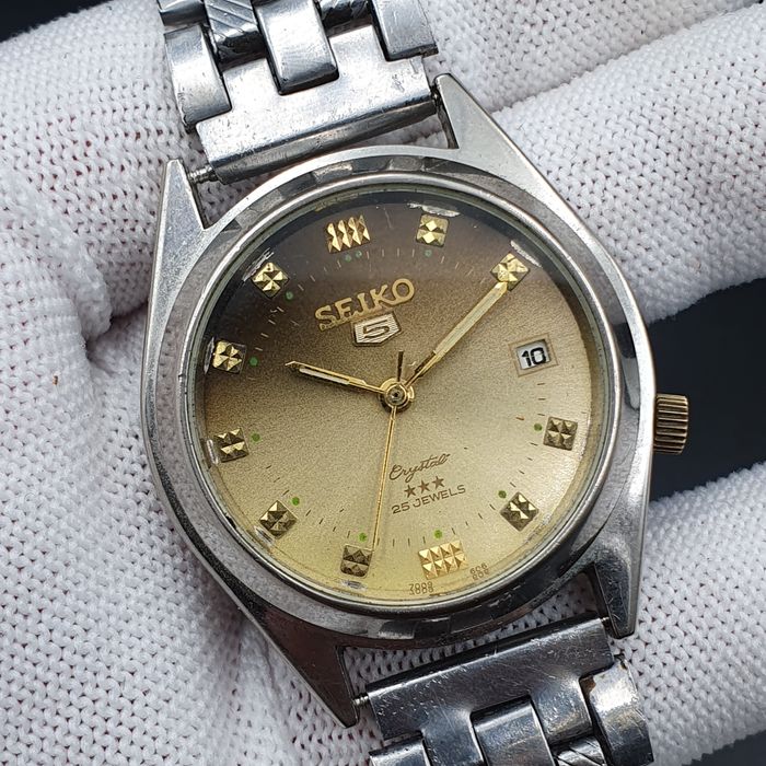 Seiko 5 crystal online 25 jewels