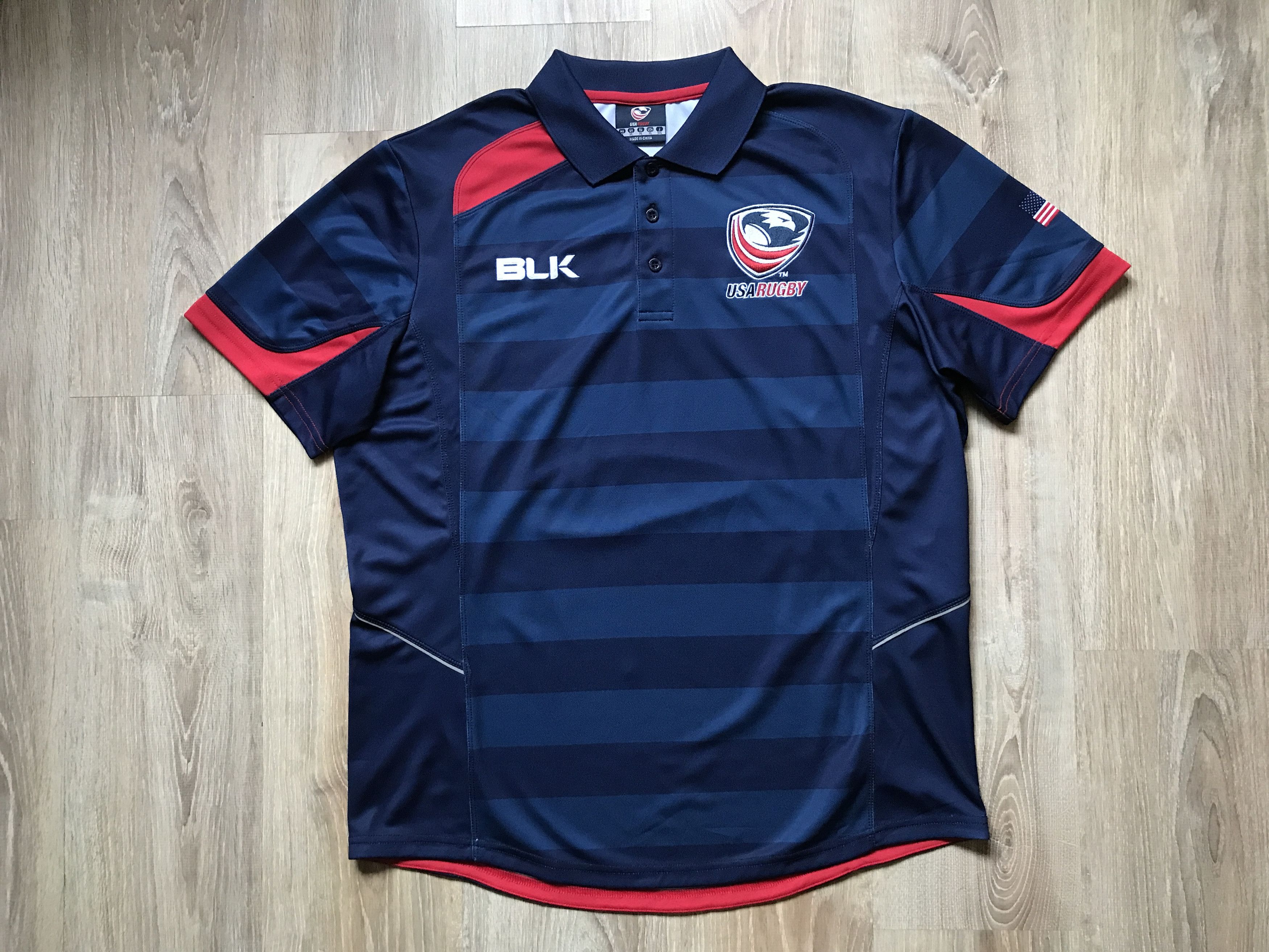 Other USA Rugby BLK Team Training Polo Shirt Size US XL / EU 56 / 4 - 1 Thumbnail