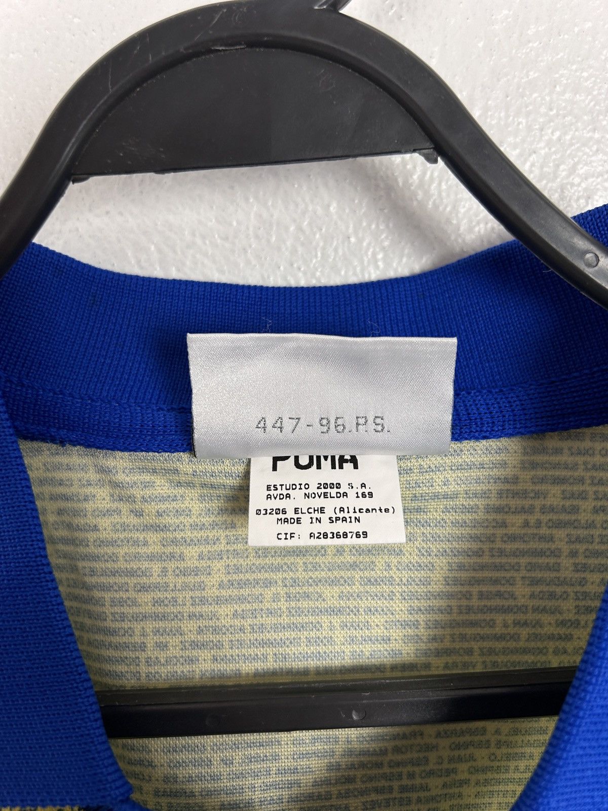 Puma Vintage Puma U.D. Las Palmas 2000/01 Special Kit Jersey Size US L / EU 52-54 / 3 - 9 Thumbnail