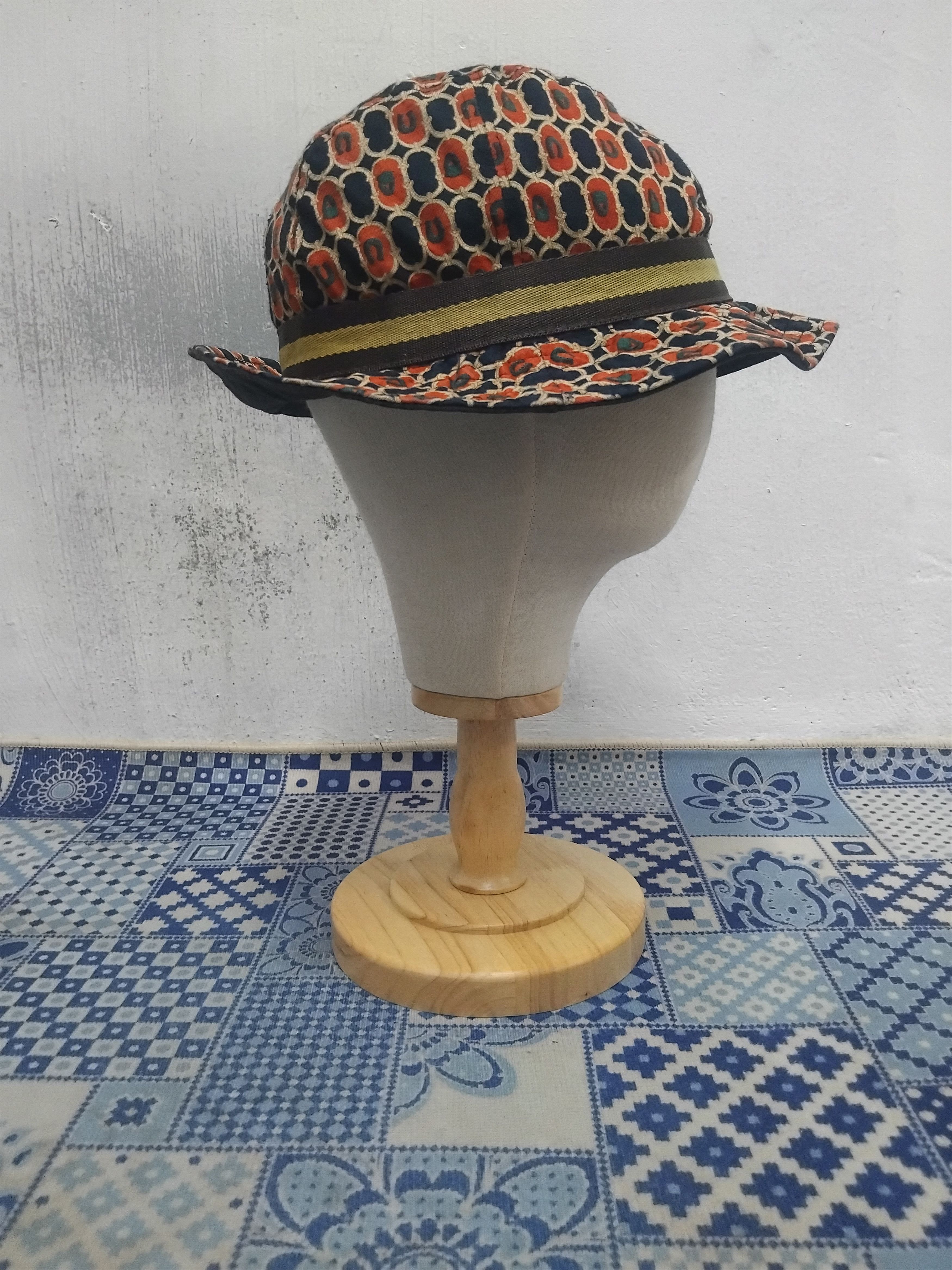 Japanese Brand Nanashi japanese abstract harajuku hat Size ONE SIZE - 6 Thumbnail