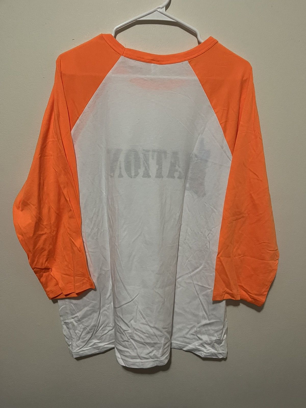 Drain Gang × Sad Boys Nation Strawberry Raglan T-Shirt Orange/White | XL Size US XL / EU 56 / 4 - 3 Thumbnail