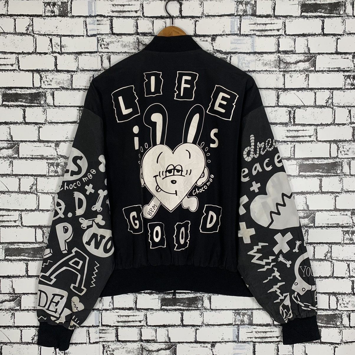 Broken Planet × Japanese Brand Broken Planet Market(BPM) Design Punk Bomber Jacket Size US S / EU 44-46 / 1 - 6 Thumbnail