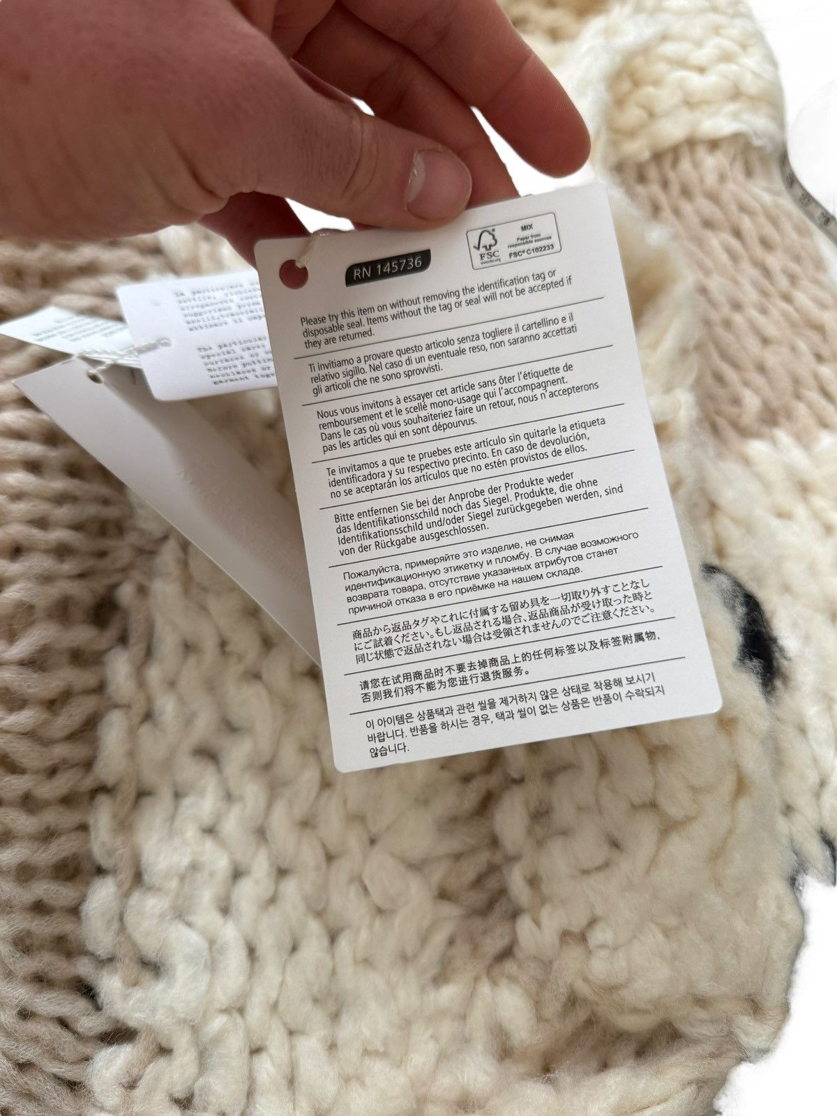 Maison Margiela Spider Web Punk Cashmere Silk Alpaca Knit Sweater Size US M / EU 48-50 / 2 - 20 Thumbnail