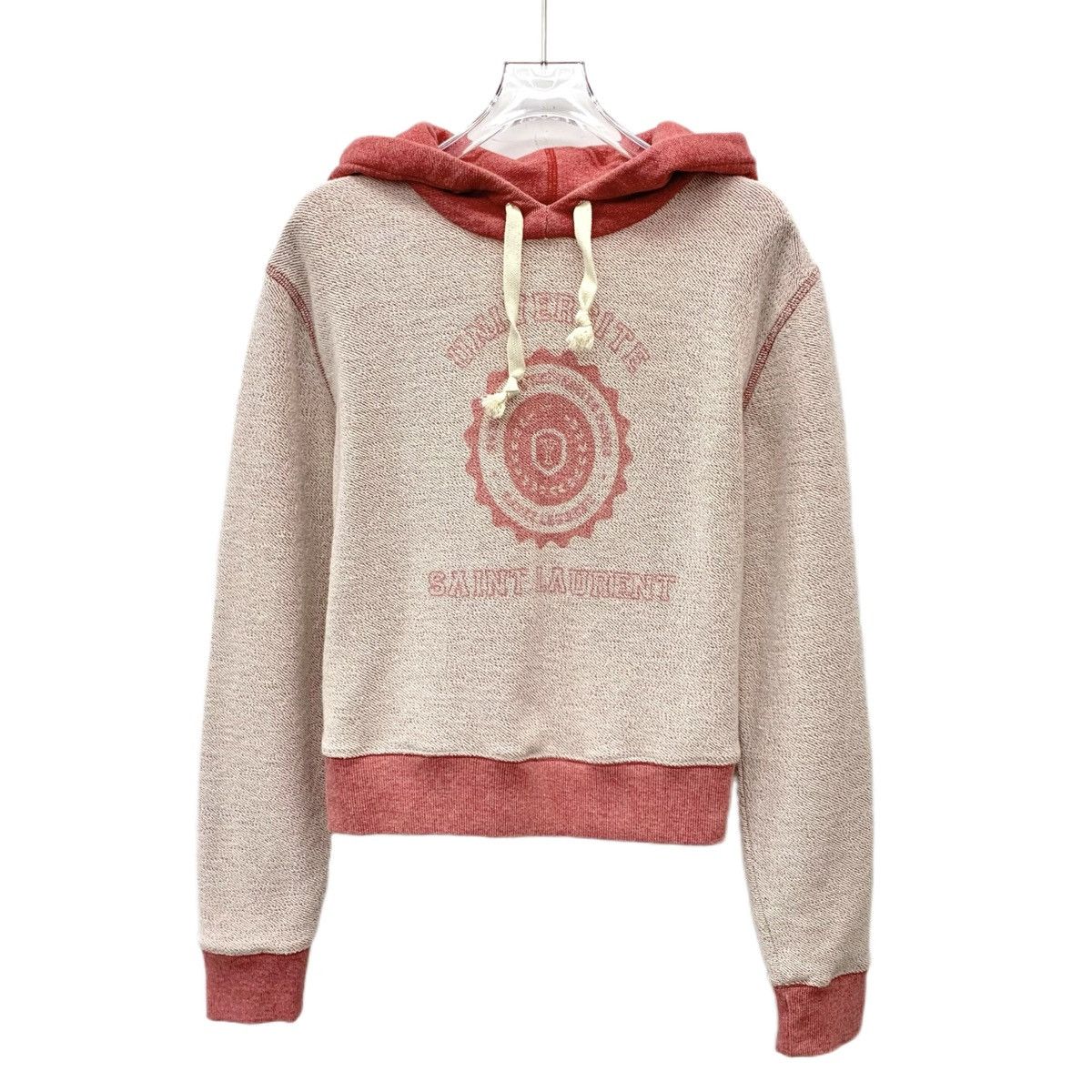 Yves Saint Laurent Yves Saint Laurent Hooded Long Sleeve Sweatshirt K26WX Size XS / US 0-2 / IT 36-38 - 1 Thumbnail