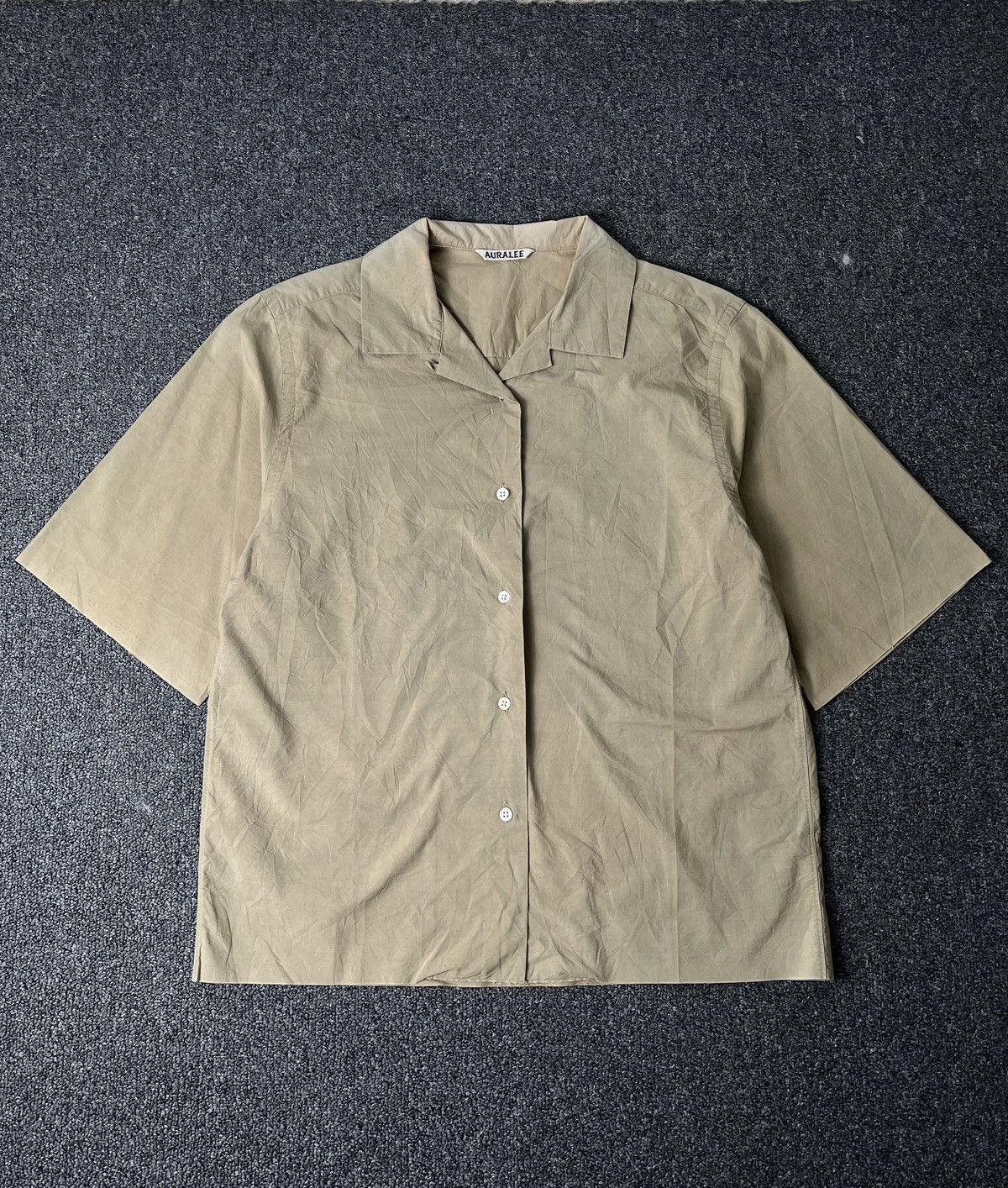 Auralee Auralee Button Up Collar Shirt Size US M / EU 48-50 / 2 - 1 Thumbnail
