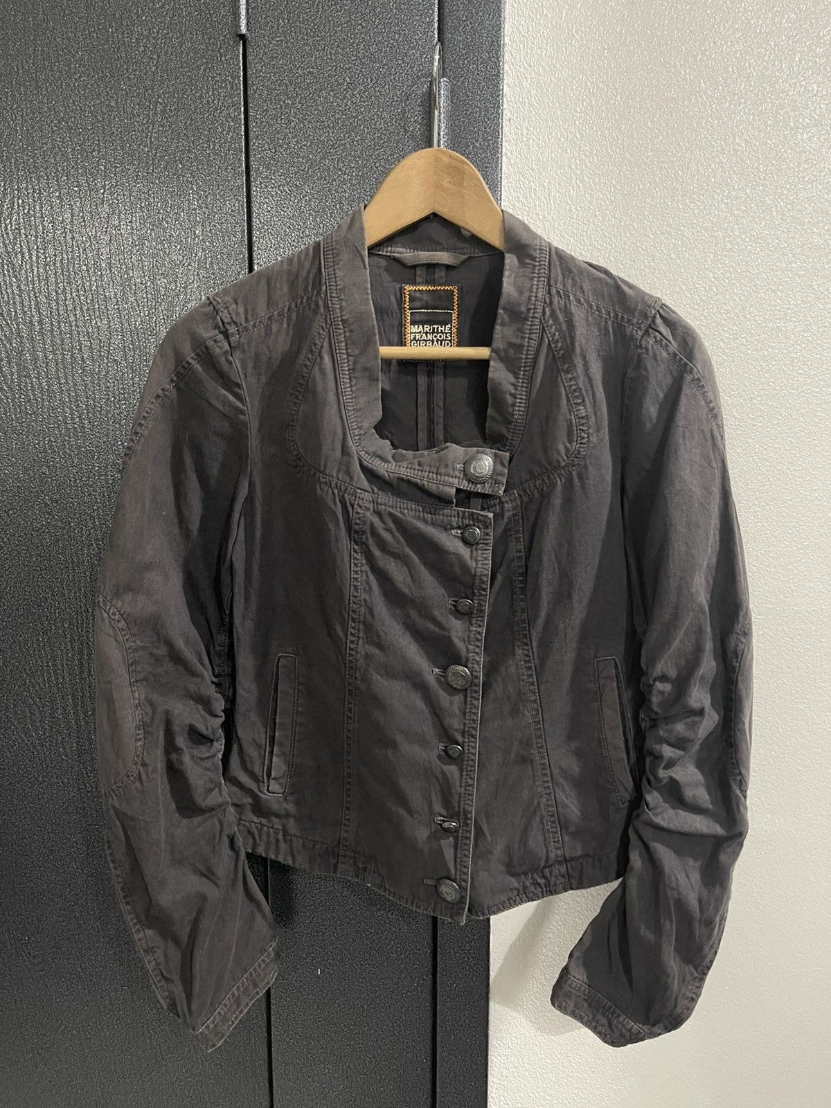 Marithe + Francois Girbaud Vintage Marithe Francois Girbaud Avant Garde Jacket Size XS / US 0-2 / IT 36-38 - 1 Thumbnail