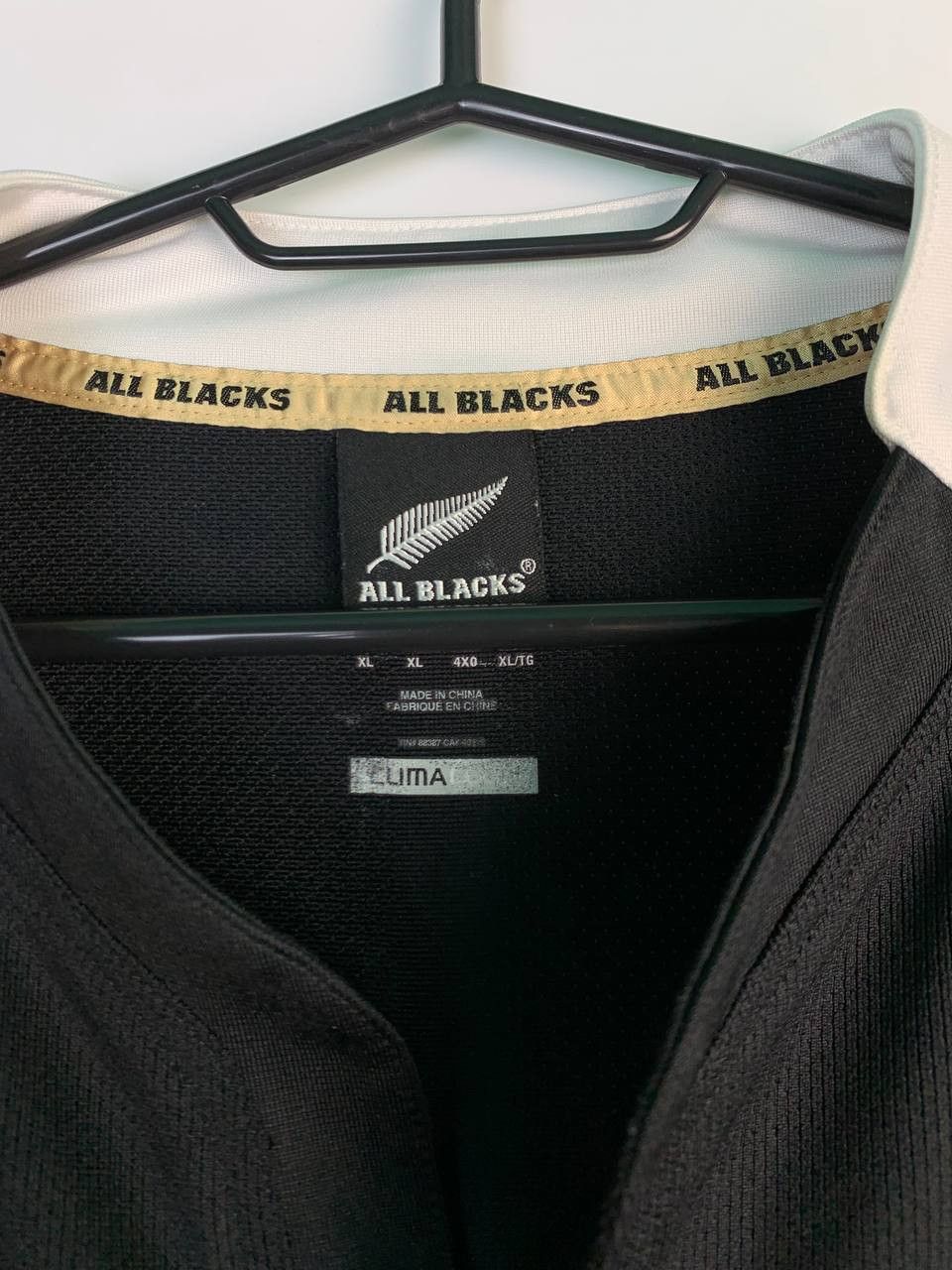 Adidas NEW ZEALAND 2011 2012 HOME JERSEY RUGBY ALL BLACKS SHIRT Size US XL / EU 56 / 4 - 3 Thumbnail