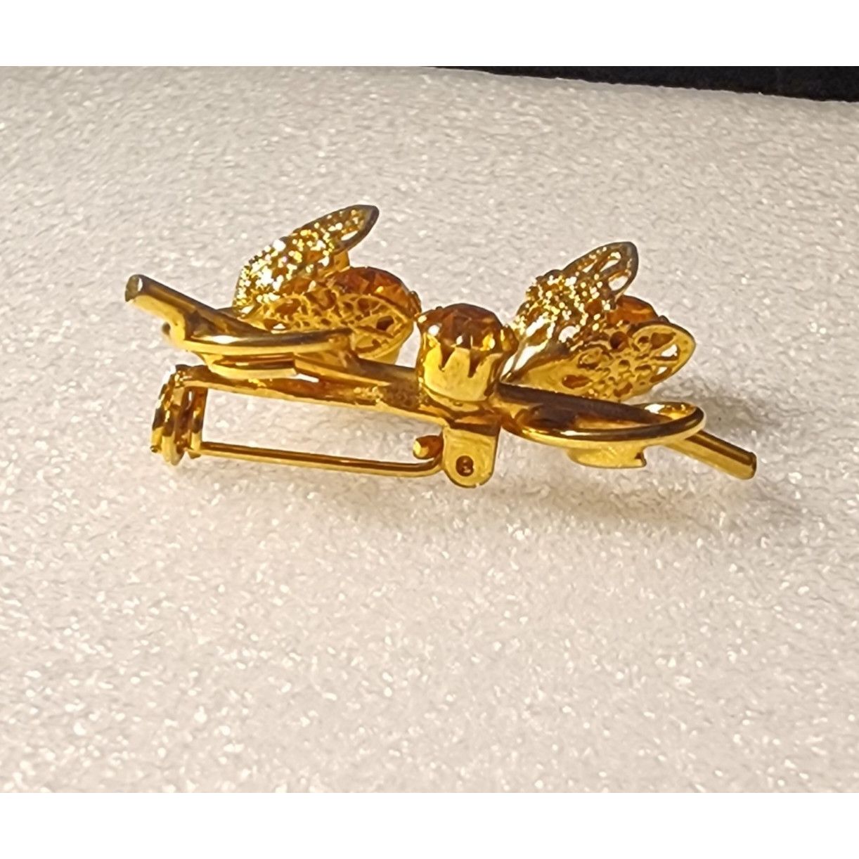 Other Vintage rhinestones tulip brooch pin Size ONE SIZE - 7 Thumbnail