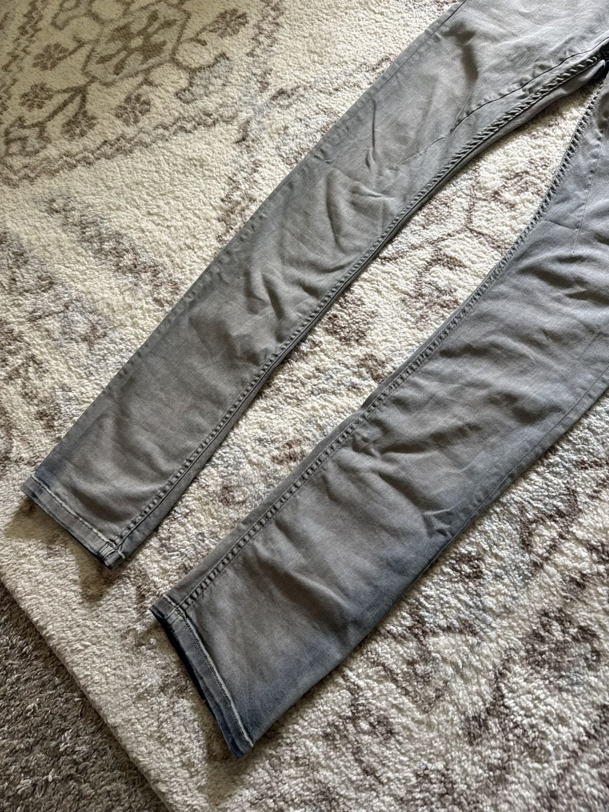 Rick Owens FW13 Rick Owens Detroit Cut Mineral Dust Denim Size US 30 / EU 46 - 4 Thumbnail