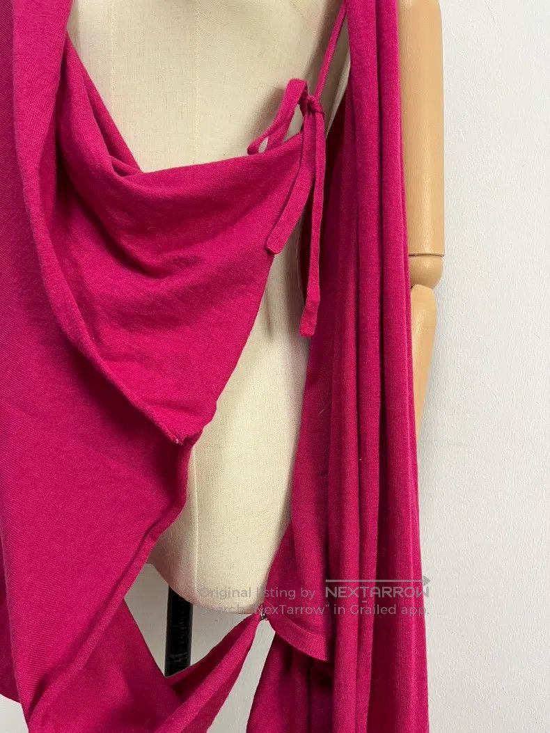 Vivienne Westwood Vivienne Westwood Fuchsia knitted top, scarf Size M / US 6-8 / IT 42-44 - 6 Thumbnail