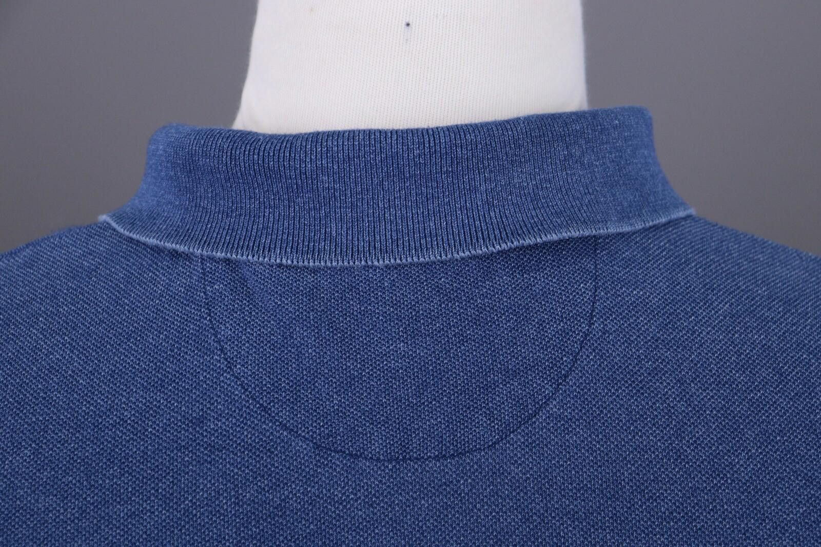 Designer Hackett London Classic Fit Blue Polo Shirt Size XL Size US XL / EU 56 / 4 - 11 Thumbnail