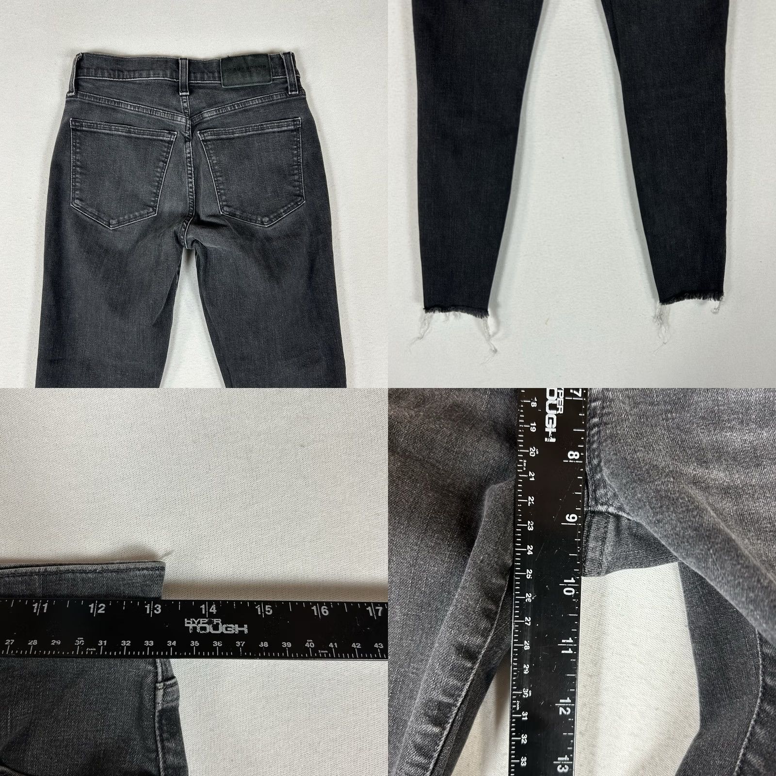 Lucky Brand Lucky Brand Jeans Mid Rise Skinny Ava Ankle 27 In Gray Denim Women's 4/27 Casual Size 27" / US 4 / IT 40 - 9 Thumbnail