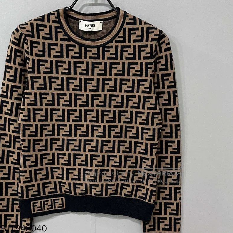 Fendi Fendi Printed knitted sweater Size XS / US 0-2 / IT 36-38 - 2 Thumbnail