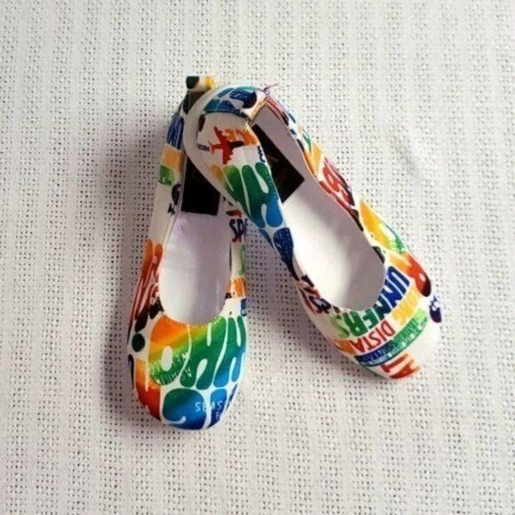 Designer CA Collection Carrina Mod Colorful Graphics Sz. 8.5 Slip-on Size US 8.5 / IT 38.5 - 1 Thumbnail