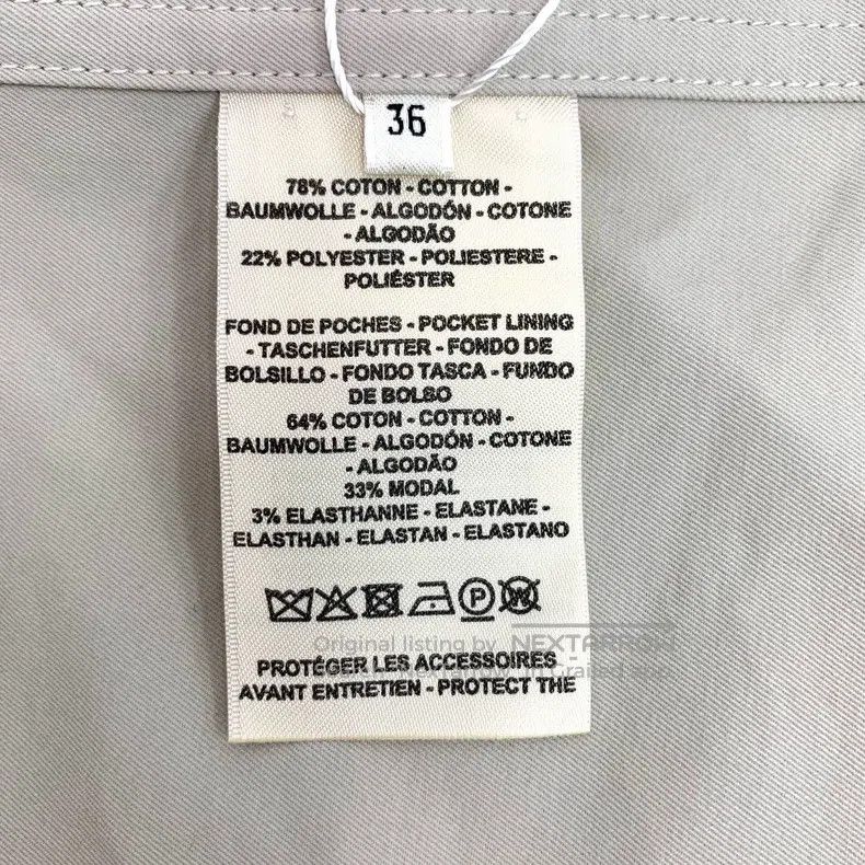 Hermes Hermes Beige lock buckle chain full-print cotton hooded zi Size XS / US 0-2 / IT 36-38 - 6 Thumbnail