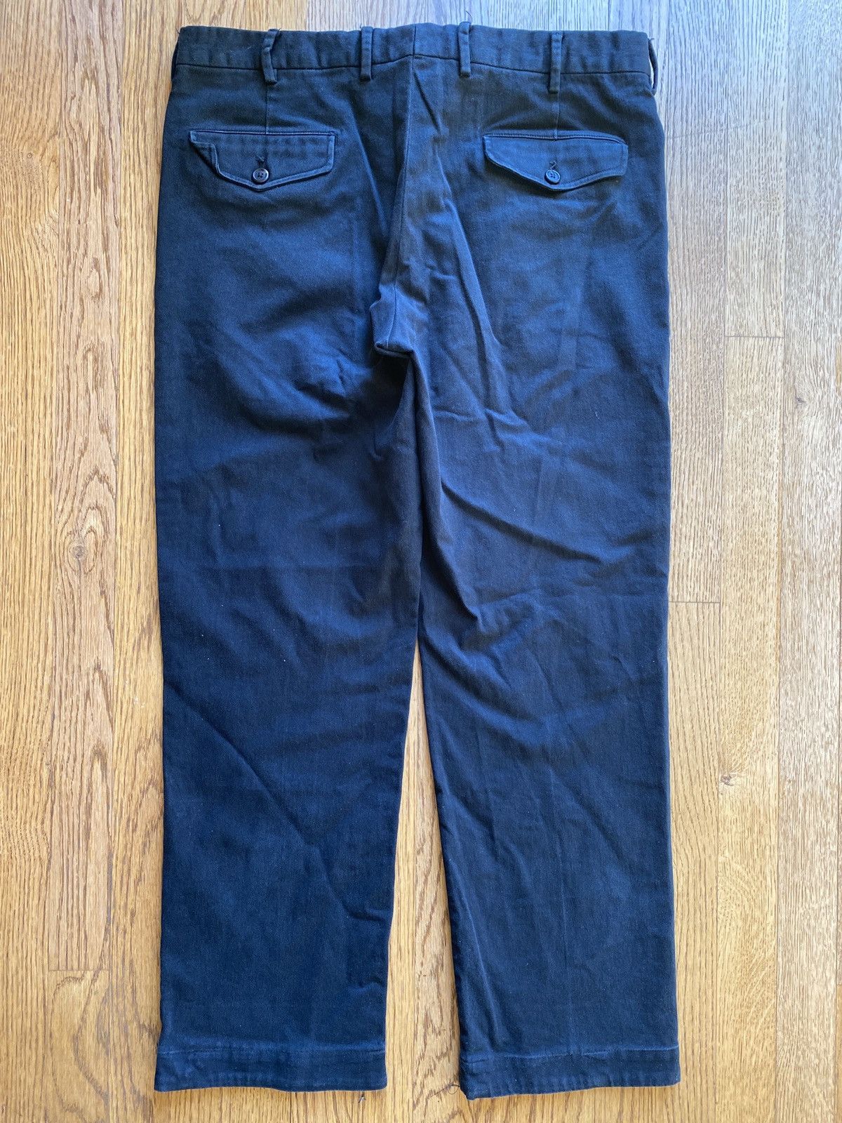 Prada Prada Vintage Chino Pants Black Sz 50 EU Size US 34 / EU 50 - 2 Thumbnail